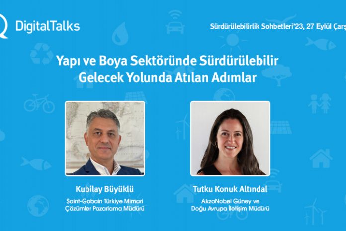 Saint-Gobain Türkiye DigitalTalks Sürdürülebilirlik Sohbetleri 2023