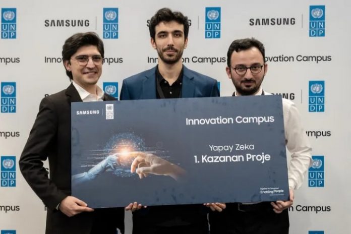 Innovation-Campus-2 Ödül alan gençler