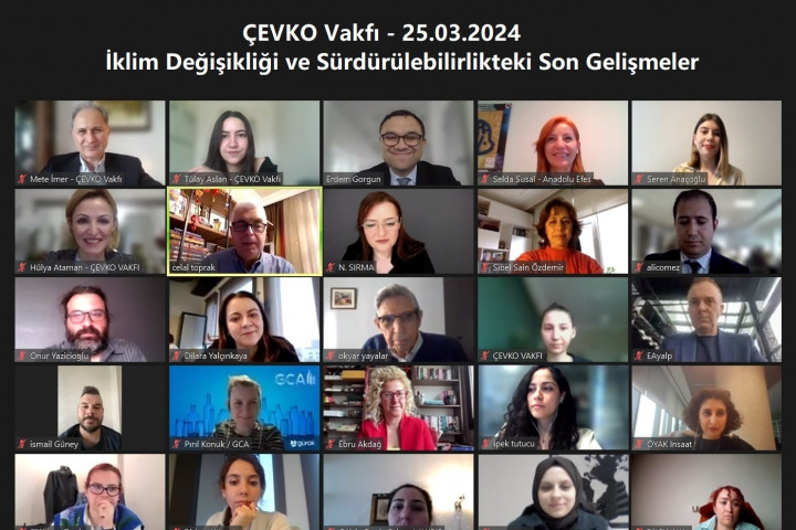 ÇEVKO Vakfı Söyleşisi’nde  Ambalaj Atıkları Tüzüğü Gündemdeydi