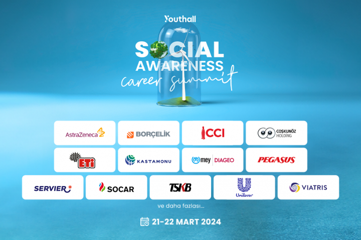 Youthall Social Awareness Career Summit’te Gençler Buluşuyor!