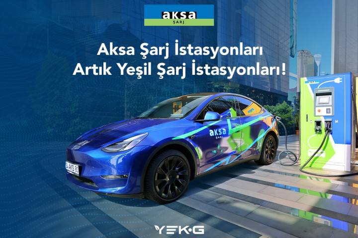 Aksa Şarj Karbon Emisyonun Azalmasına Katkı Sağlıyor