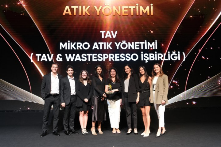 TAV İşletme Hizmetleri Mikro Atık Projesi’yle Atık Yönetimi Ödülüne Layık Görüldü