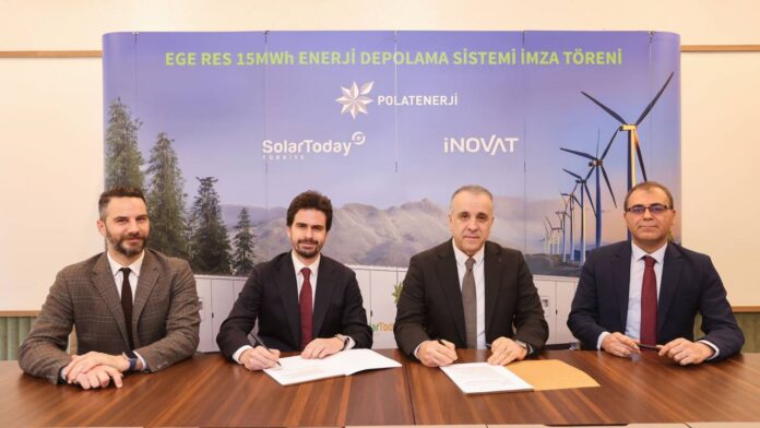 15 MWh'lik Dev Enerji Depolama Hamlesi