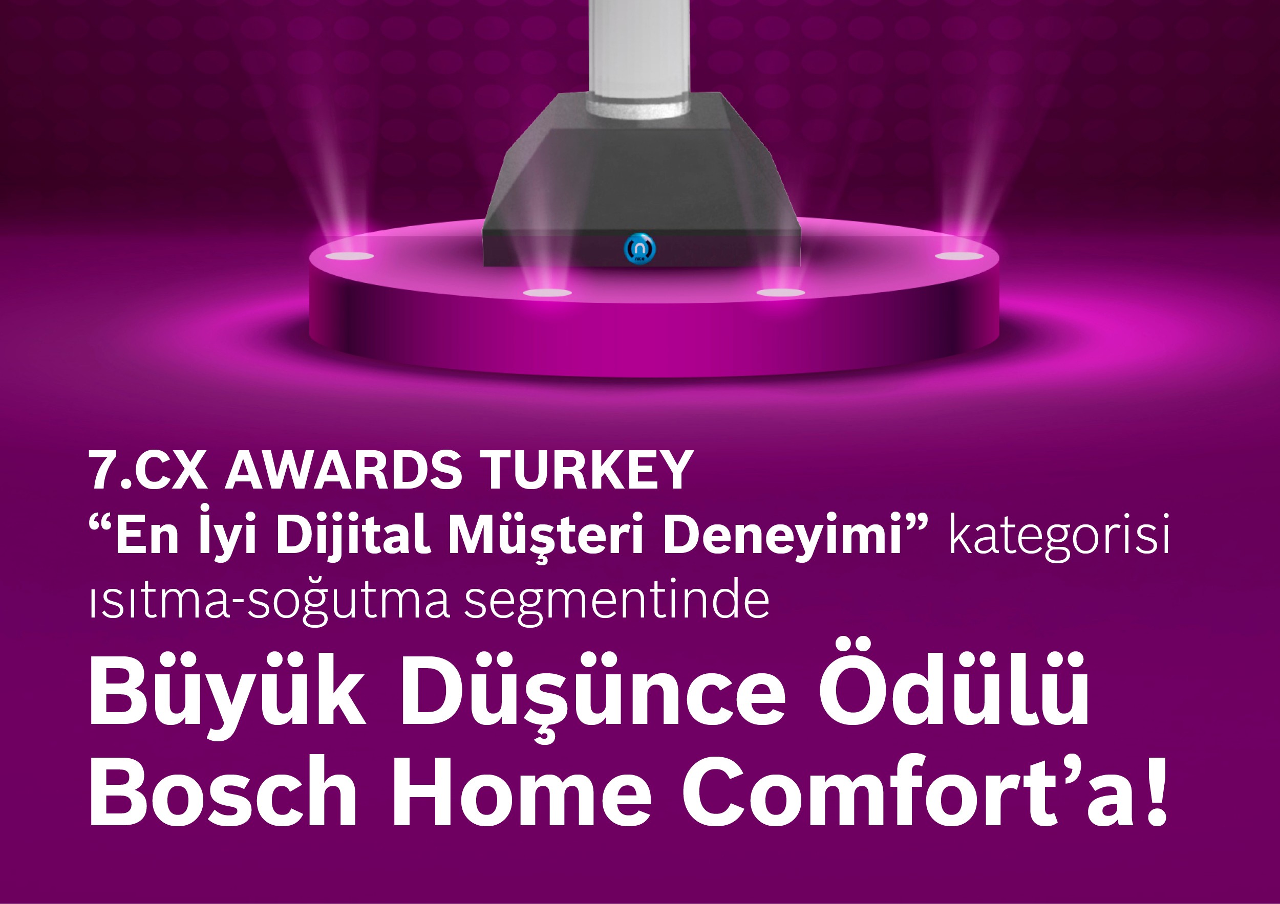 Bosch Home Comfort’a ‘Yılın İtibarlısı’ Ödülü Verildi