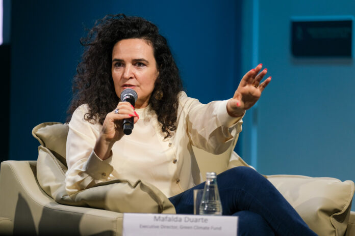 Yeşil İklim Fonu (GCF) Başkanı Mafalda Duarte Yeşil İklim Fonu (GCF) Başkanı Mafalda Duarte