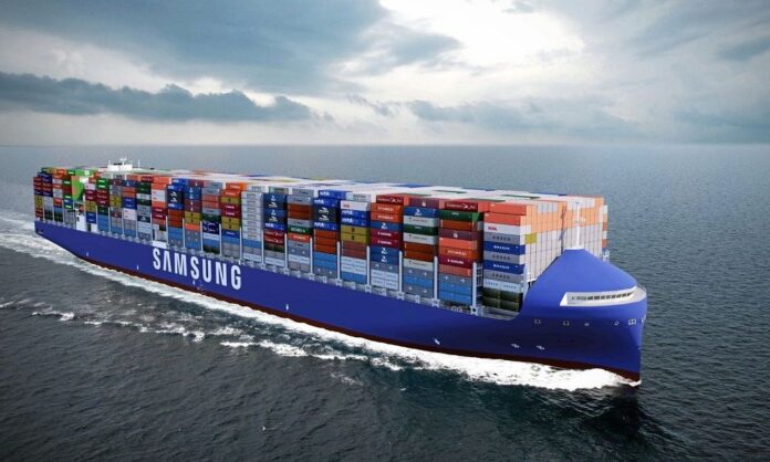 Samsung amonyakla çalışan çevreci gemi üretiyor.