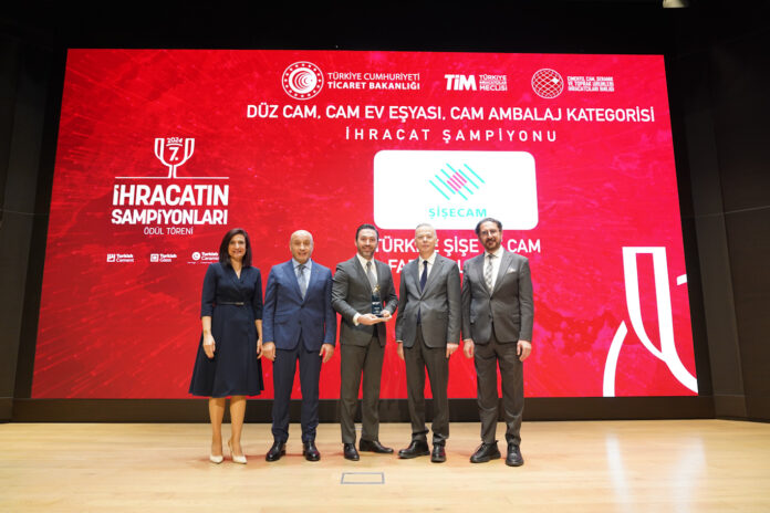 sisecam Şişecam 7’nci İhracatın Şampiyonları Ödül Töreni