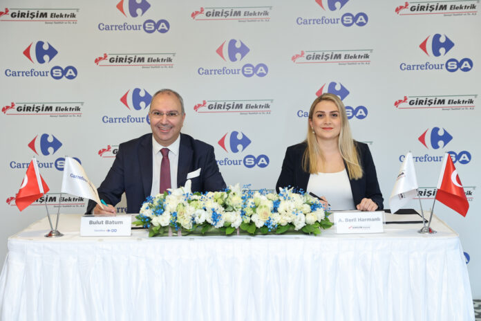CarrefourSA İcra Kurulu Üyesi Bulut Batum ve Girişim Elektrik Sanayi Taahhüt ve Ticaret A.Ş. Temsilcisi A. Beril Harmanlı