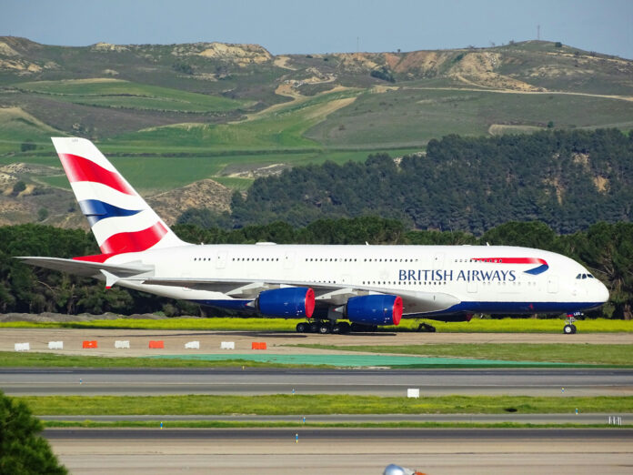 britishairways British Airways Yeşil Uçuş