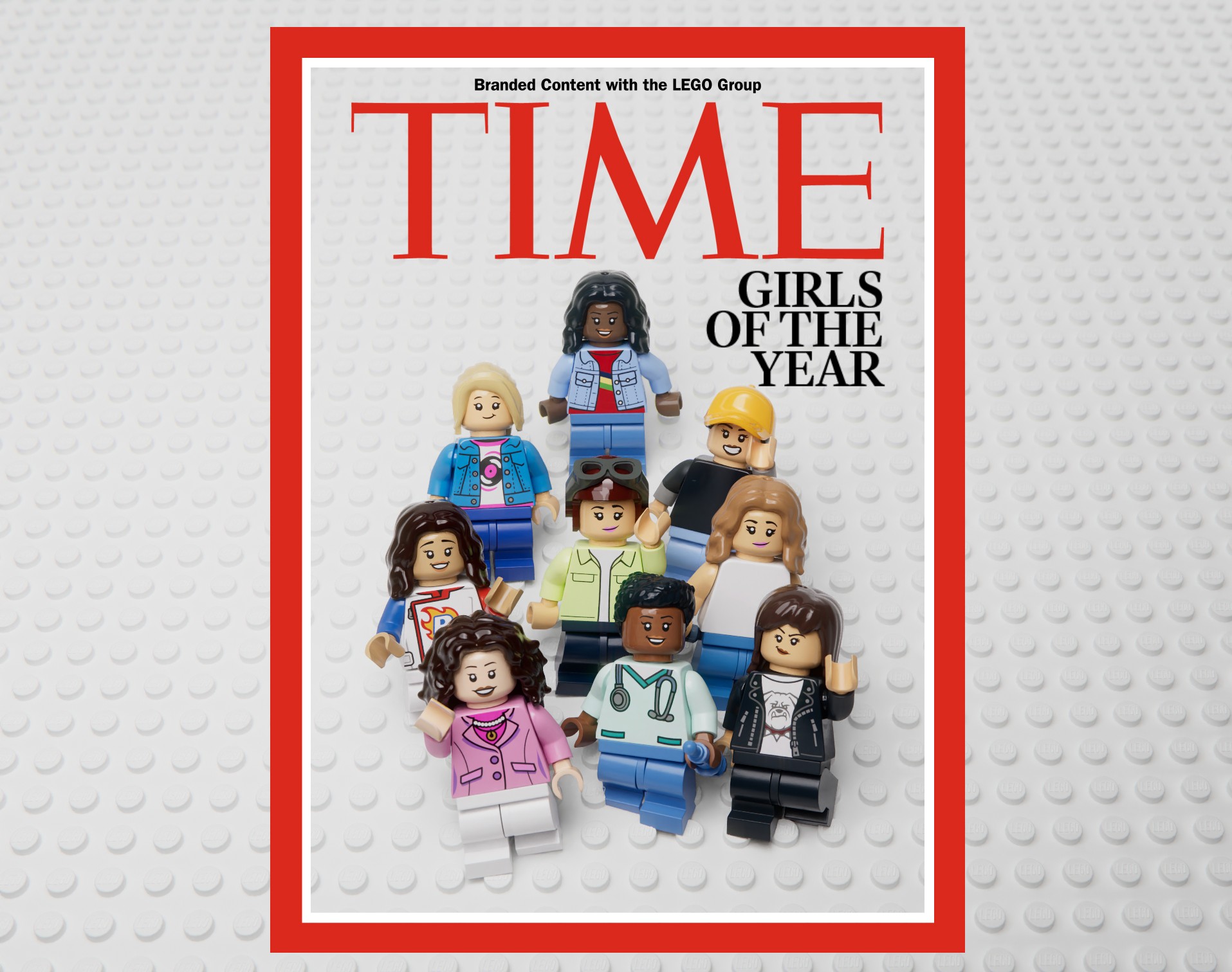 TIME ve the LEGO Group, Olağanüstü Kızları Onurlandırdı