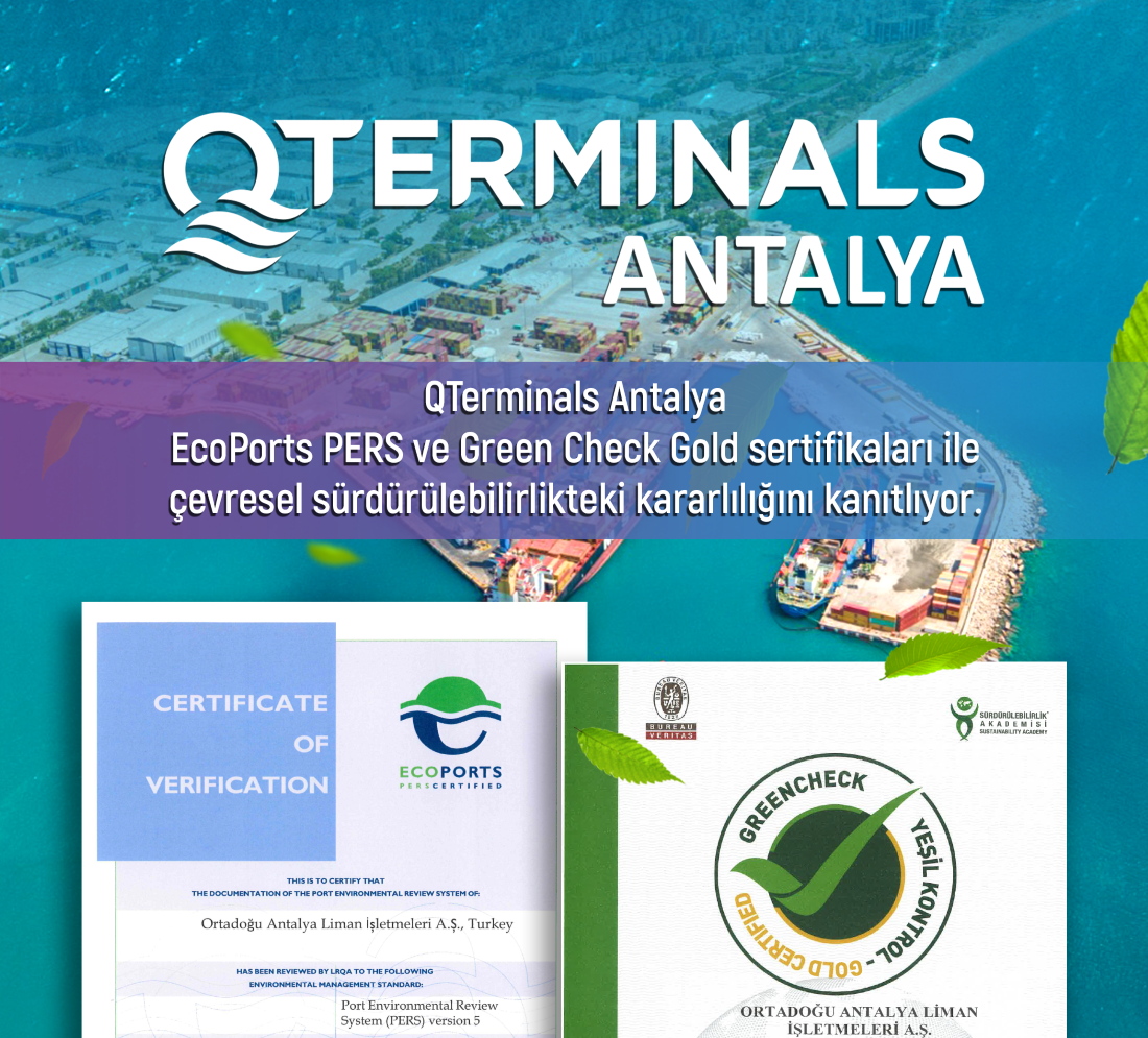 Sürdürülebilirlikte Örnek Liman: QTerminals