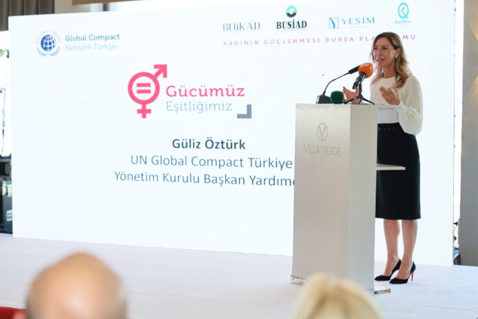 1758177106_G__liz___zt__rk UN Global Compact Türkiye Yönetim Kurulu Başkan Yardımcısı Güliz Öztürk
