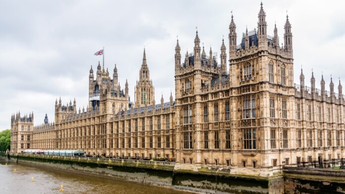 Palace of Westminster İngiltere Parlamento