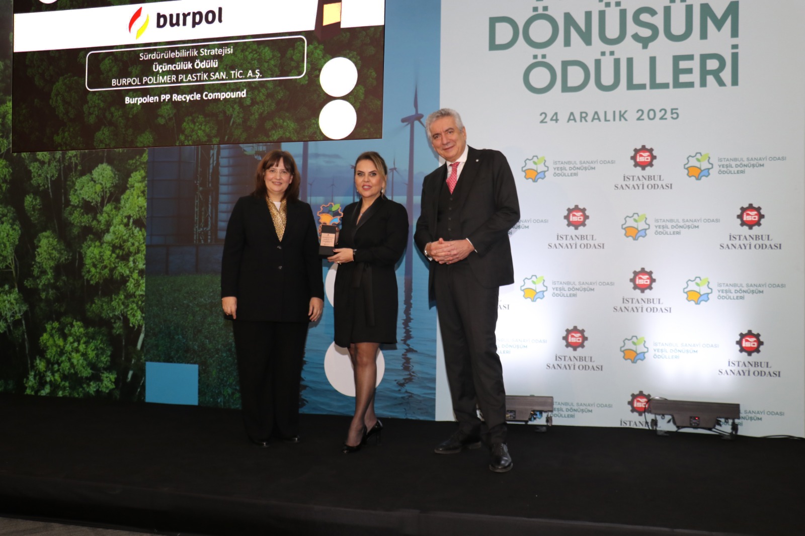 Burpol’e İSO’dan Yeşil Dönüşüm Ödülü