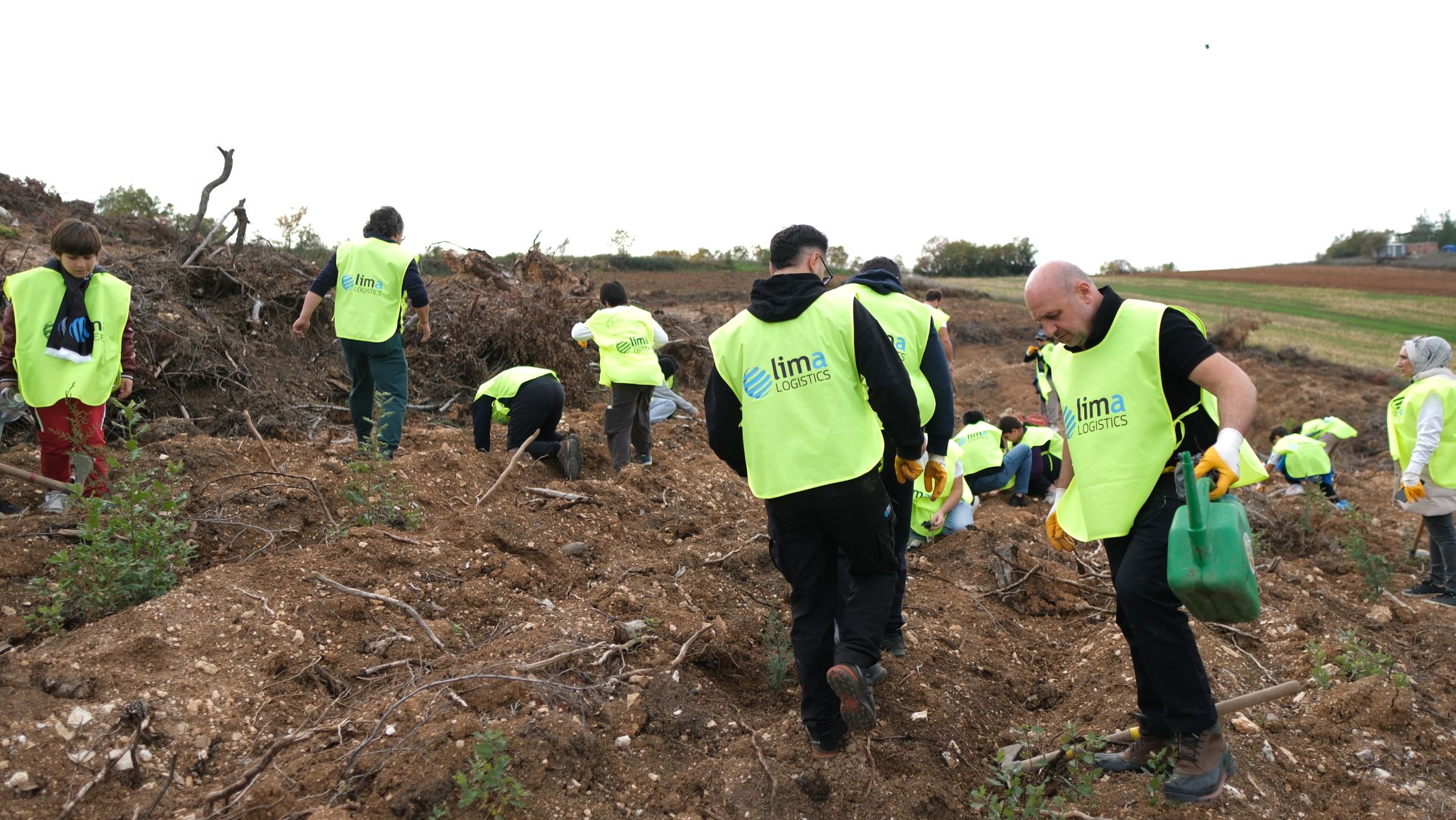 Lima Logistics’ten 10 Bin Fidanlık Orman
