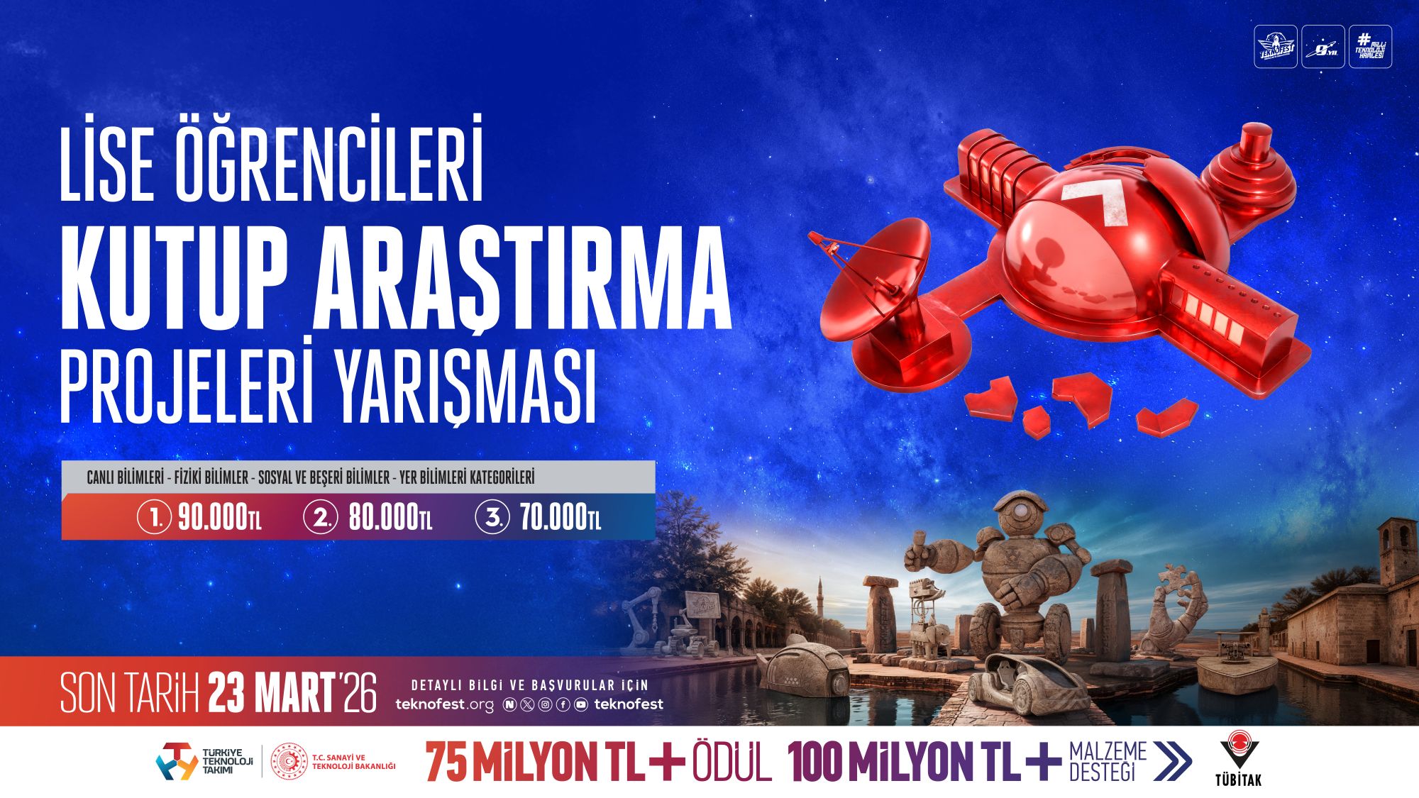 TEKNOFEST ve TÜBİTAK’tan Gençlere Çağrı