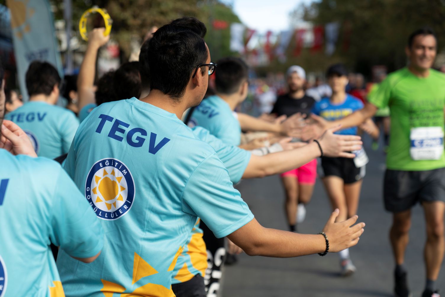TEGV İstanbul Yarı Maratonu’nda Koşuyu Eğitime Çeviriyor