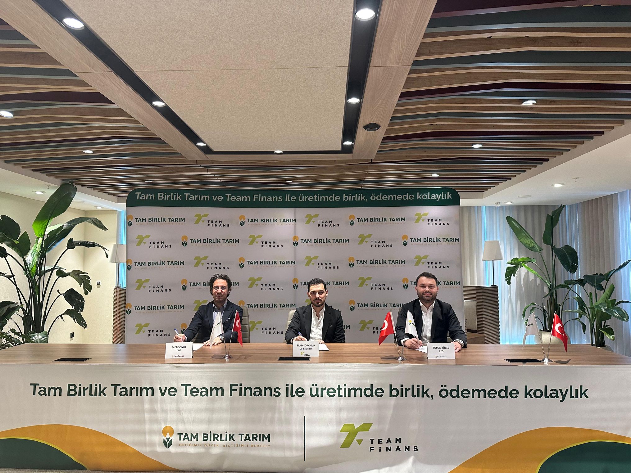 Tam Birlik Tarım ve Team Finans’tan Dijital Model