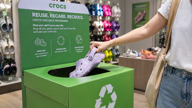 Crocs’tan Döngüsel Adım: Geri Alım Programı